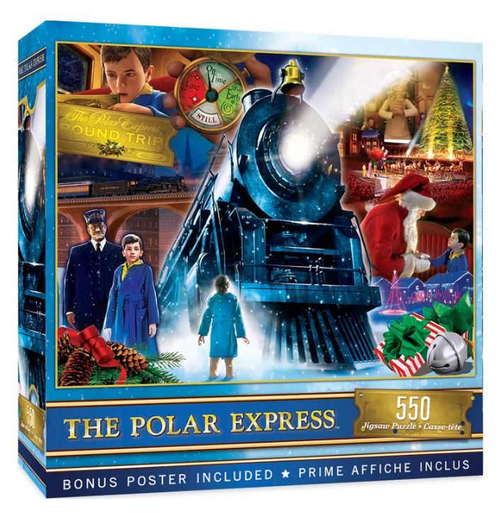 Masterpieces 32168 Polar Express Ride 550 Piece Puzzle