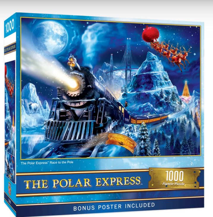 Masterpieces 72189 Polar Express Race to the Pole 1000 Piece Puzzle