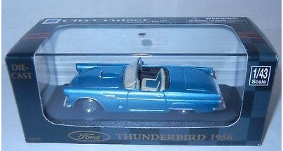 New-Ray 48616 1:43 City Cruiser Collection Teal 1956 Ford Thunderbird