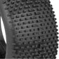 AKA Products, Inc. 14111XR 1:8 Truggy EVO I-Beam X Tires, Red Inserts
