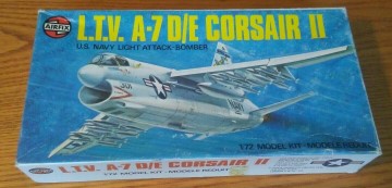 Airfix Products 03016-4 1:72 L.T.V. A-7 D/E Corsair II Military Plane Kit