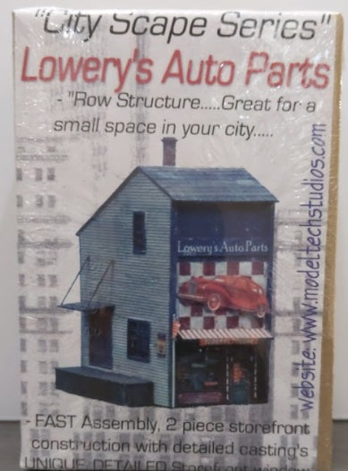 Model Tech Inc S-0019 HO City Scape Series Lowery's Auto Parts Kit