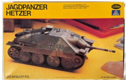 Testors 809 1:35 Jagdpanzer Hetzer Plastic Model Kit