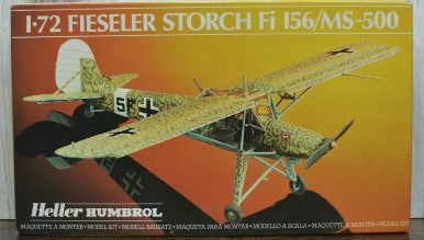 Heller 80227 1:72 Fieseler Storch Fi 156/MS-500 Military Aircraft Plane Kit
