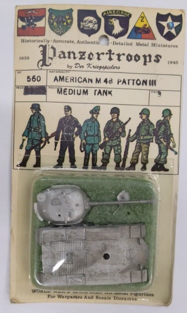 Der Kriegspielers 560 20 mm American M48 Patton III Medium Tank Metal Kit