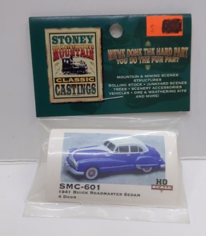Stoney Mountain SMC-601 HO Classic Castings '41 Buick Roadmaster Sedan 4Door Kit