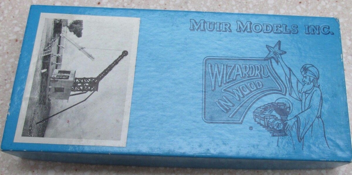 Muir Models 105 HO Scale Stiff Legged Crane Craftsman Kit