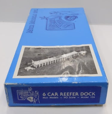 Muir Models 106 HO Scale 6-Car Reefer Dock Craftsman Kit