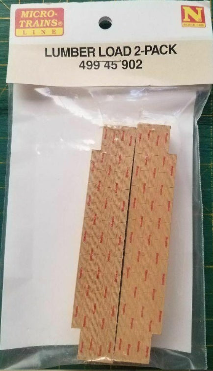 Micro-Trains 49945902 N Scale Lumber Load Painted (Pack of 2)