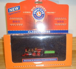 Lionel 96005 1:120 Big Rugged Die Cast Western & Atlantic Railroad General