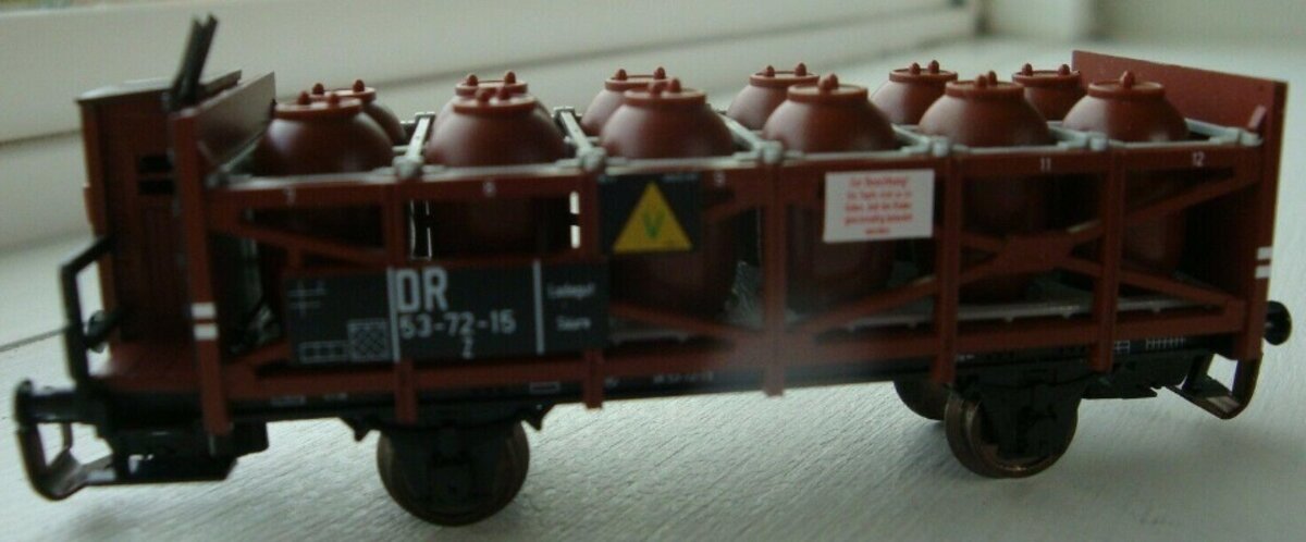 Tillig 14441 TT Scale Acid Pot Wagen Freight Car Epoche III