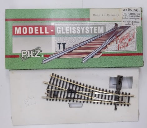 Pilz 83316 TT Scale 15 Code 83 # 4 Whandthrough Right Hand Switch Turnout