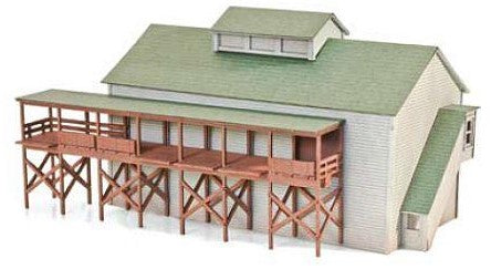 Micro-Trains 49990918 N Scale Ice Plant w/Ice Deck Kit