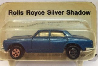 Ertl 1610 1:64 Teal Rolls Royce Silver Shadow Die Cast Vehicle
