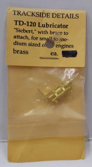 Trackside Details TD-120 G Lubricator Siebert W/Brace to Attach Small or Medium