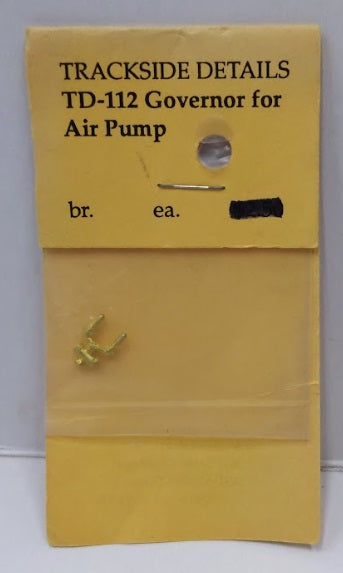 Trackside Details TD-112 G Scale Governor For Air Pump Brass