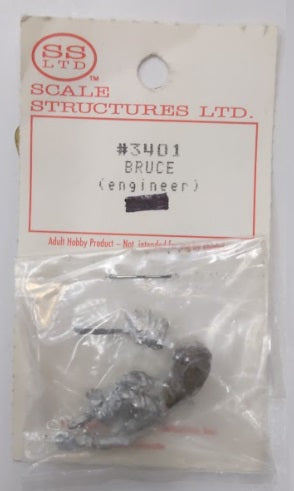 Scale Structures 3401 O Scale Bruce Engineer Metal Kit