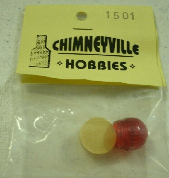 Chimneyville Hobbies 1501 G Scale Red Gumball Police Light