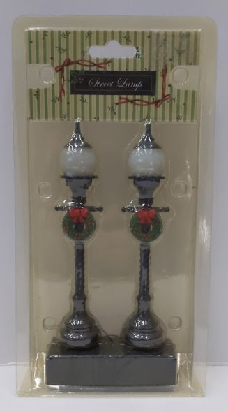 Big Lots 11526319 Christmas Street Lamps (Pack of 2)