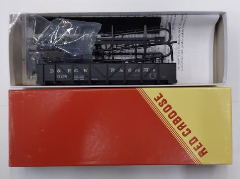 Red Caboose 71276 HO Denver & Rio Grande Drop Bottom Gondola Kit