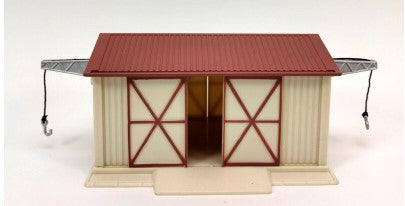 IHC 909 HO Scale Pre-Assembled Large Equipment Shed