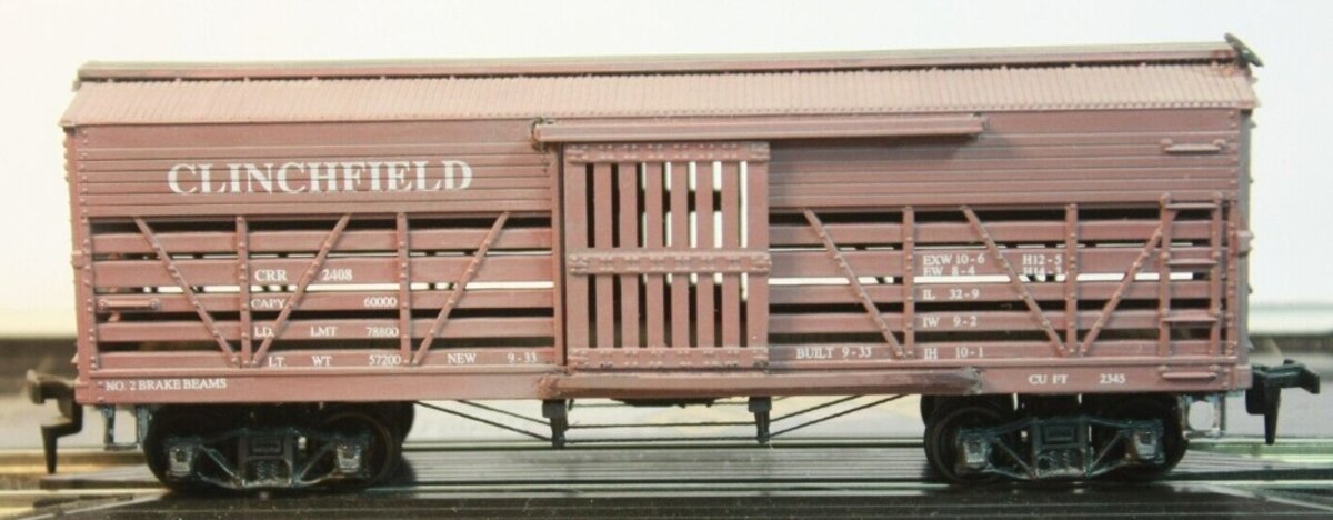 Roundhouse 3267 HO Clinchfield Old Time Car Kit
