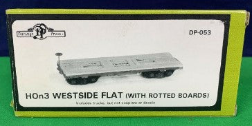 Durango Press DP-053 HOn3 Westside Flat w/Rotted Boards