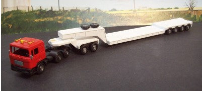 Boley 2029 HO R/W Tractor Trailer Cabover Multi-Axle Gooseneck Lowboy Flatbed