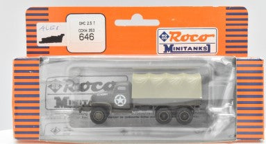 Roco Minitanks 646 HO 1:87 GMC CCKW 353 2.5 Ton US Army Truck
