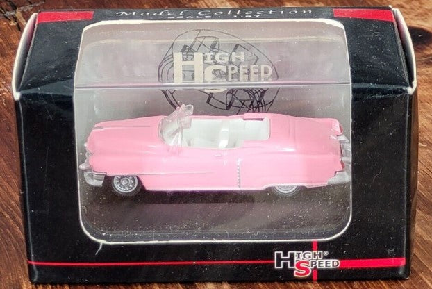 High Speed 87KB538 1:87 Pink 1953 Cadillac El Dorado Convertible