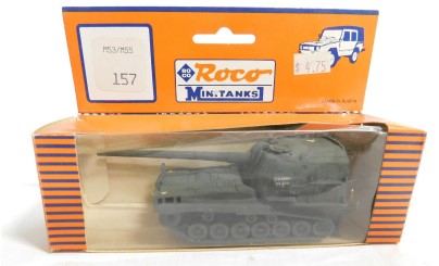 Roco 157 HO 1:87 Panzerkanone M53 Panzerhaubitze M55 Tank