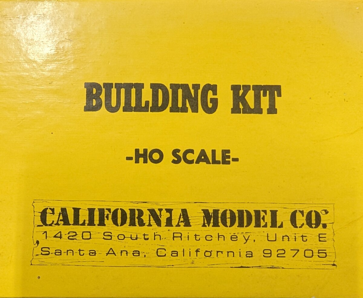 California Model Co. 602 HO Station Detail Building Kit