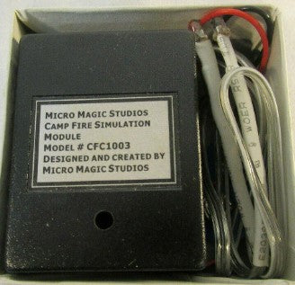 Micro Magic Studios CFC1003 HO Camp Fire Simulation Power Connection