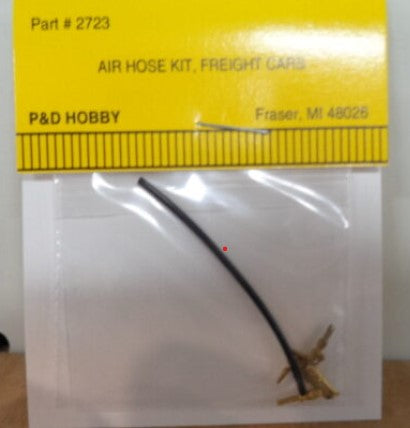 P&D Hobby Shop 2723 O Scale Air Hose Kit, Freight Cars