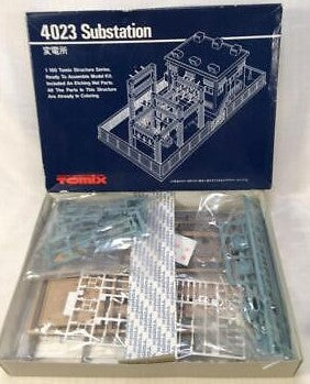 Tomix 4023 N Scale Substation Structure Building Kit