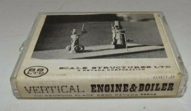 Scale Structures K146 HO Scale Vertical Engine & Boiler Accessory Set