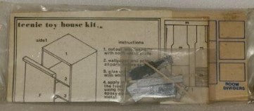 Teenie Toy 1 1:144  Laser Cut Plywood House Kit