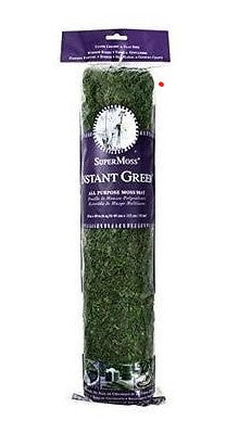 SuperMoss 22430 Instant Green All Purpose Moss Mat 18" x 48" (6 sq ft)