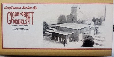 Gloor Craft Models 2035 N Scale Diesel Service Facility Building Kit