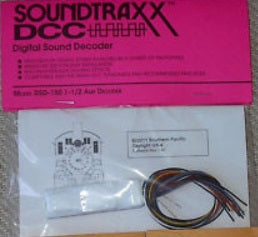 SoundTraxx DSD-150 1-1/2 Amp Decoder Southern Pacific Daylight GS-4 Software