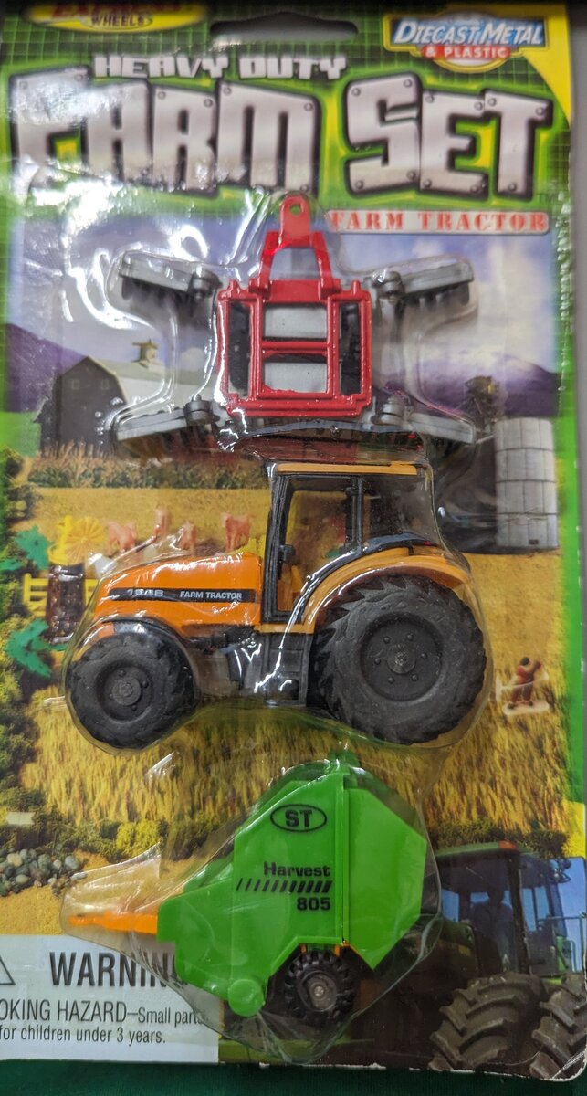 Express Wheels 815383 1:87 Heavy Duty Farm Set Vehicles (Set of 3)