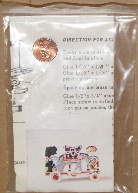 CTM 13 HO CWM Elephant Tableau Circus Parade Wagon Kit
