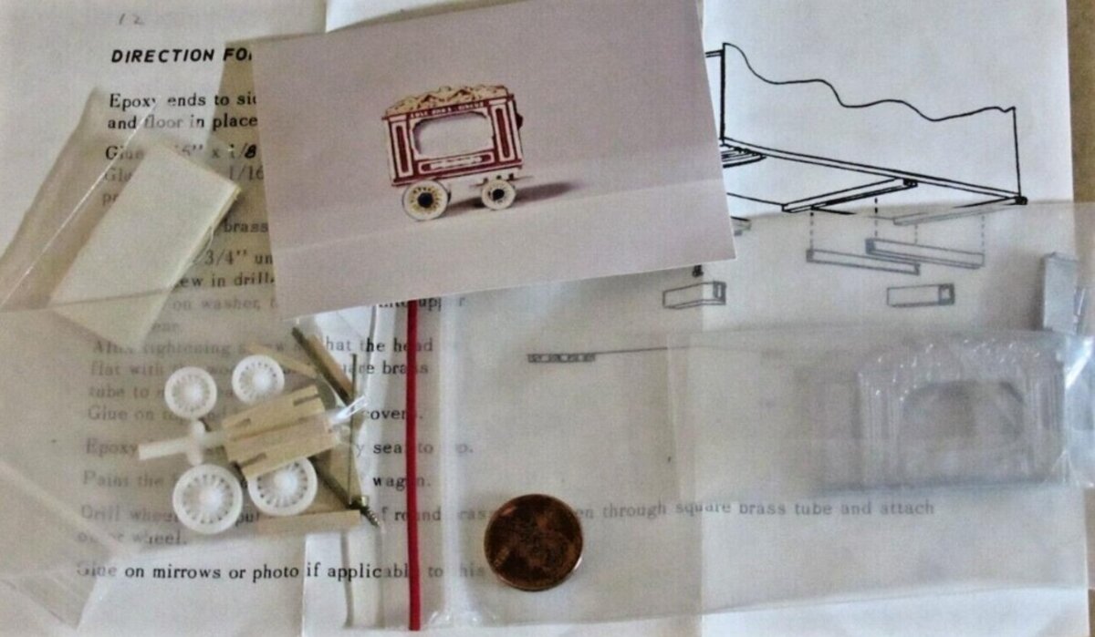 CTM 12 HO Calliope Circus Wagon Kit