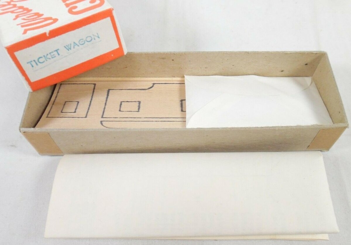 Wardie-Jay 118 HO Scale Ticket Circus Wagon Kit