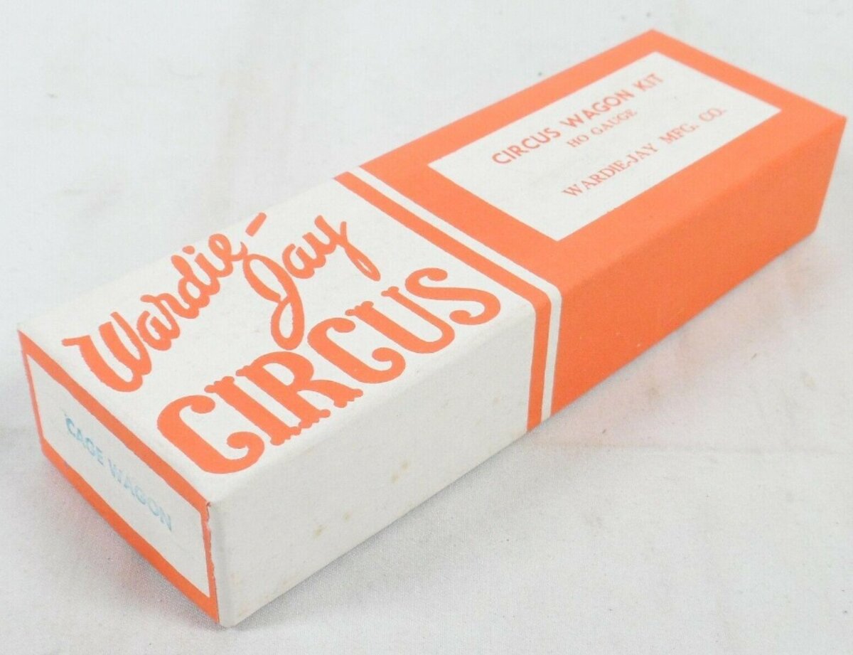 Wardie-Jay 121 HO Scale Cage Circus Wagon Kit