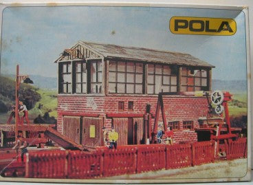 Pola 623 HO/OO Railway Maintenance Shed Building Kit