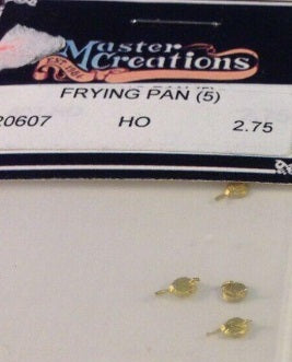 Master Creations 20607 HO Scale Frying Pan (Bag of 5)