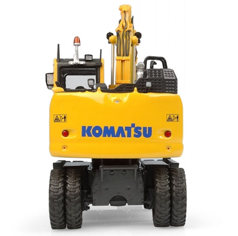 Universal Hobbies 8162 1:50 Komatsu PW148-11 on Wheels w/ Bucket & Excavator