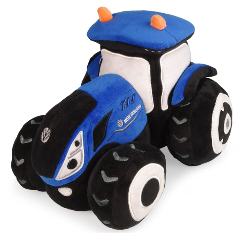 Universal Hobbies K1154 Blue New Holland T7 Tractor 2023 Version Plush Toy