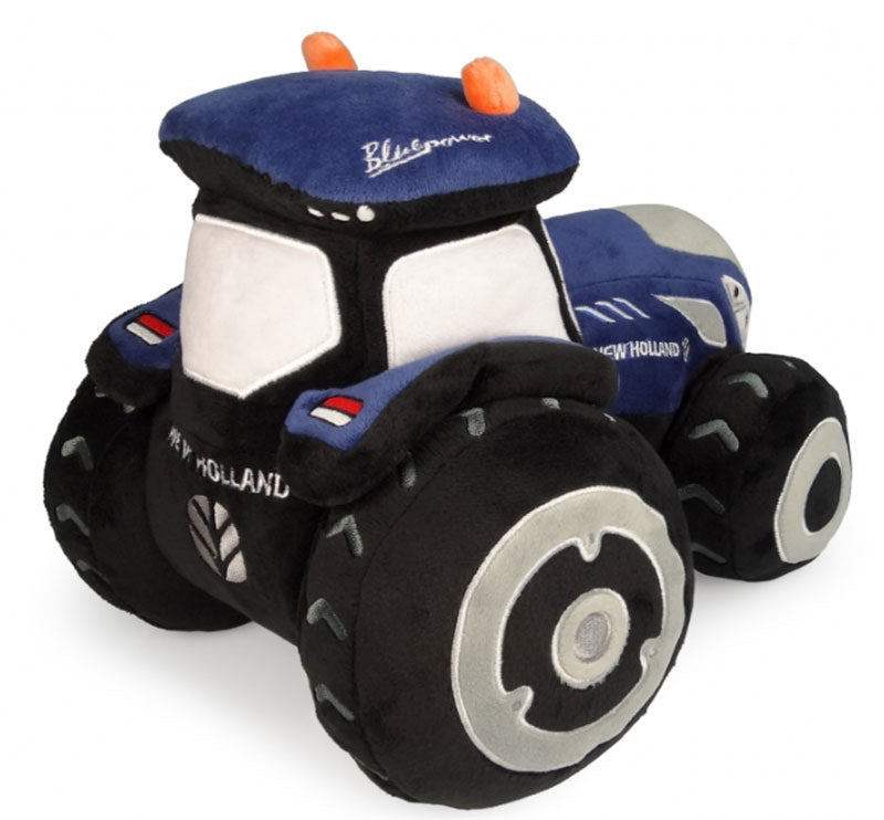 Universal Hobbies K1155 Blue Power New Holland T7 Tractor 2023 Version Plush Toy